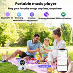 Tappetino da ballo luminoso per bambini, macchina da ballo musicale wireless per il fitness.