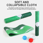 Tappetino da golf per bambini, per allenamento al putting, utilizzabile sia all'interno che all'esterno. Giocattolo sportivo interattivo genitore-figlio.