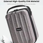 Borsa a tracolla Baona FH002 per fotocamera, portatile, con custodia rigida in EVA.