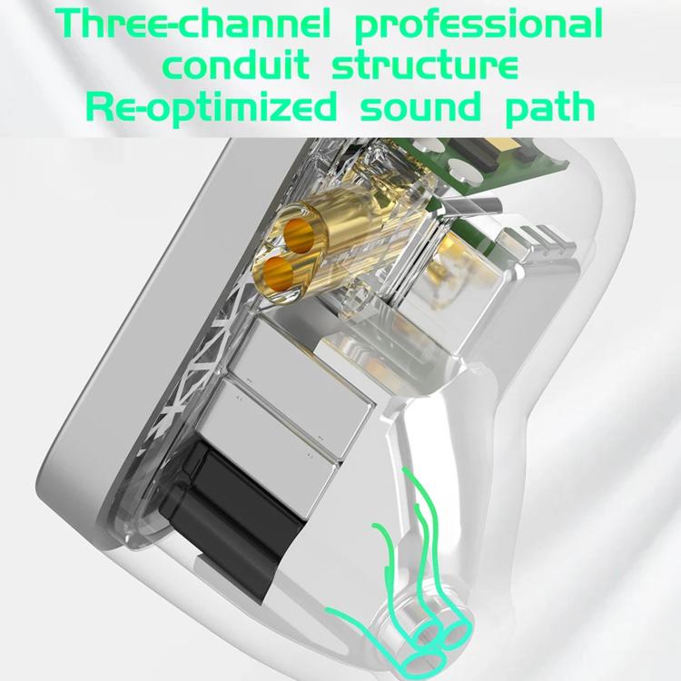 Auricolari in-ear KZ-AS16 PRO con 8 driver Pure Balanced Armature e cavo da 1,2 m., Green Standard, Green With Mic, Black Standard, Black With Mic
