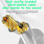 Auricolari in-ear KZ-AS16 PRO con 8 driver Pure Balanced Armature e cavo da 1,2 m., Green Standard, Green With Mic, Black Standard, Black With Mic