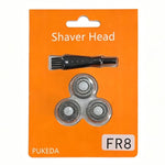 Testine di ricambio PUKEDA per rasoi Flyco FR8 FS373 / FS310 / FS339 / FS889