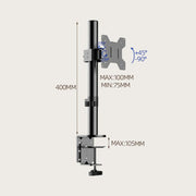 Supporto da scrivania girevole e regolabile in altezza per monitor da 10 a 32 pollici., ZX-MT010