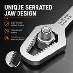 Chiave universale a doppia estremità da 8-24 mm, chiave Torx autobloccante, chiave regolabile per auto, idraulica, biciclette e riparazioni domestiche