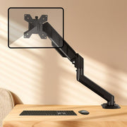 Supporto da tavolo regolabile in altezza con molla a cilindro per monitor da 10-32 pollici., DY-01