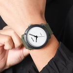 Orologio da coppia unisex SKMEI 2557, semplice, impermeabile fino a 50 metri, al quarzo.