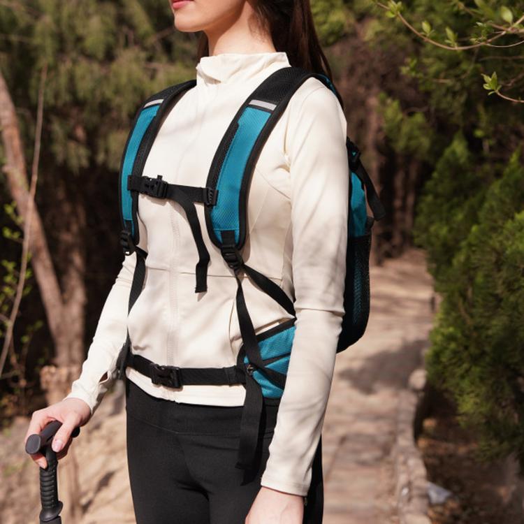 Zaino da ciclismo/sport all'aperto JUNLETU in nylon impermeabile, leggero e traspirante, ideale per viaggi ed escursioni.