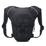 Borsa da gamba multifunzionale per esterni, borsa da cintura impermeabile di grande capacità per ciclismo.