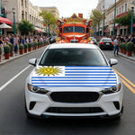 Telo copriauto antipolvere con bandiera dei Mondiali USA-Canada-Messico, Peru, Morocco, South Africa, Norway, Sweden, Serbia, Algeria, Tunisia, Wales, Uruguay, Uzbekistan, Spain