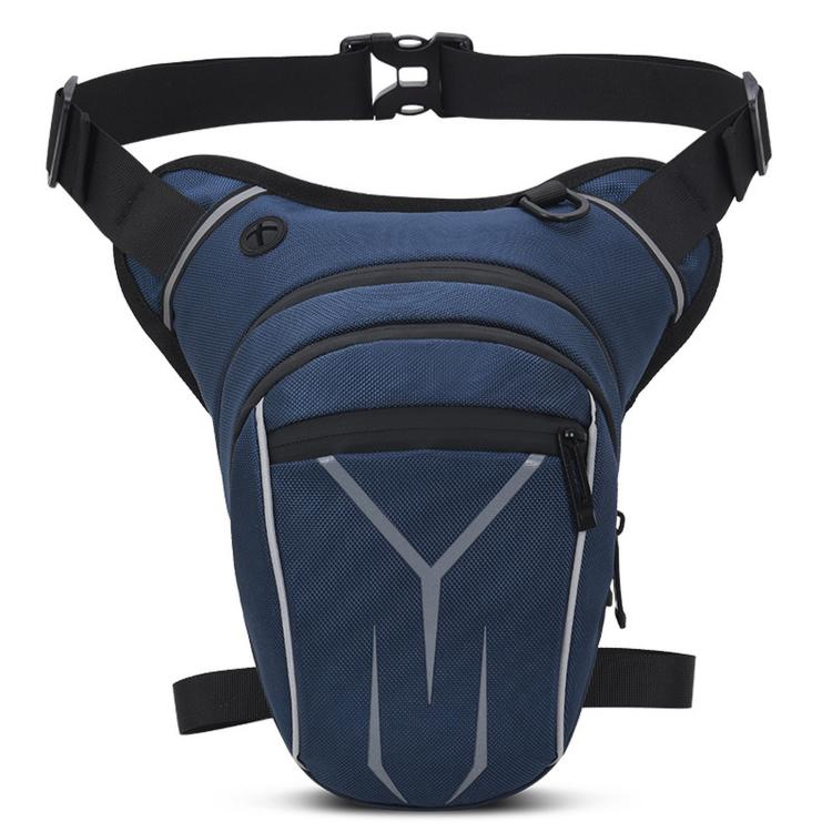Borsa a tracolla impermeabile da uomo, borsa sportiva da esterno di grande capacità, borsa da gamba per motociclismo.