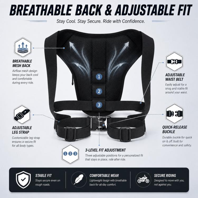 Borsa a tracolla impermeabile da uomo, borsa sportiva da esterno di grande capacità, borsa da gamba per motociclismo.