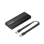 Box esterno per SSD M.2 NVMe Blueendless M6NA da 20 Gbps, con interfaccia USB 3.2 Gen 2x2 Type-C e custodia in alluminio per SSD 2230/2242/2260/2280 fino a 8 TB., M6NA