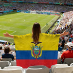 Mantelli e bandiere dei tifosi USA-Canada-Messico per i Mondiali, Argentina, Australia, Brazil, Belgium, Denmark, Germany, Ecuador, France, Colombia, Netherlands, Canada, Croatia, United States, Mexico, Norway, Portugal, Switzerland, Senegal, Turkey   ...