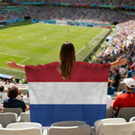 Mantelli e bandiere dei tifosi USA-Canada-Messico per i Mondiali, Argentina, Australia, Brazil, Belgium, Denmark, Germany, Ecuador, France, Colombia, Netherlands, Canada, Croatia, United States, Mexico, Norway, Portugal, Switzerland, Senegal, Turkey   ...
