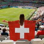 Mantelli e bandiere dei tifosi USA-Canada-Messico per i Mondiali, Argentina, Australia, Brazil, Belgium, Denmark, Germany, Ecuador, France, Colombia, Netherlands, Canada, Croatia, United States, Mexico, Norway, Portugal, Switzerland, Senegal, Turkey   ...