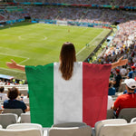 Mantelli e bandiere dei tifosi USA-Canada-Messico per i Mondiali, Argentina, Australia, Brazil, Belgium, Denmark, Germany, Ecuador, France, Colombia, Netherlands, Canada, Croatia, United States, Mexico, Norway, Portugal, Switzerland, Senegal, Turkey   ...