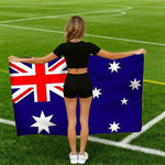 Mantelli e bandiere dei tifosi USA-Canada-Messico per i Mondiali, Argentina, Australia, Brazil, Belgium, Denmark, Germany, Ecuador, France, Colombia, Netherlands, Canada, Croatia, United States, Mexico, Norway, Portugal, Switzerland, Senegal, Turkey   ...