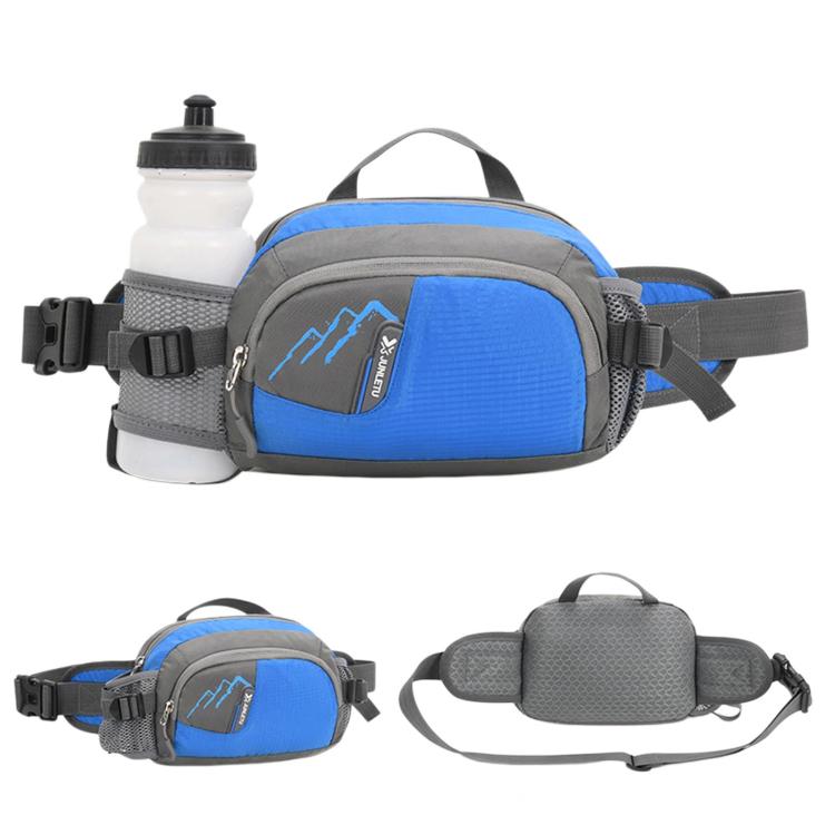 Marsupio da trekking all'aperto di grande capacità, impermeabile, per sport e corsa, con scomparto porta borraccia.