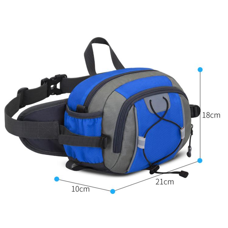 Marsupio sportivo multifunzionale impermeabile di grande capacità per attività all'aperto e trekking, borsa a tracolla impermeabile.