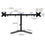 Supporto per monitor girevole, regolabile in altezza e con sbalzo da 10 a 32 pollici., ZX-01