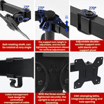 Supporto per monitor girevole, regolabile in altezza e con sbalzo da 10 a 32 pollici., ZX-01