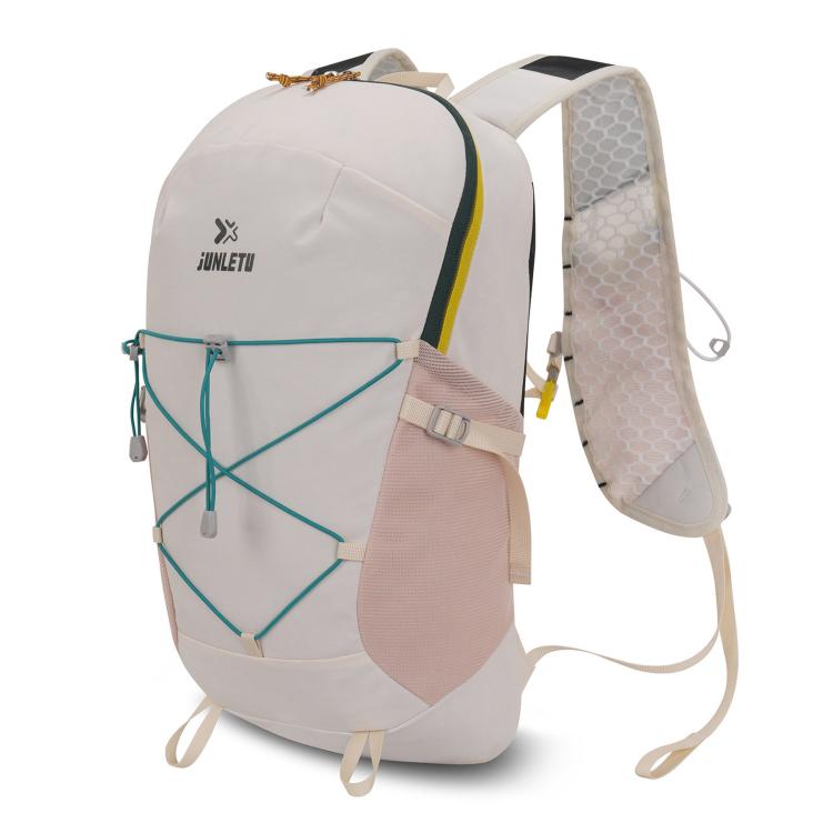 Zaino sportivo impermeabile JUNLETU per attività all'aperto, ultraleggero e traspirante, ideale per trail e ciclismo.