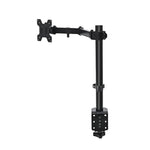 Supporto meccanico girevole a braccio singolo per monitor di computer con morsetto da scrivania, ZX-MT011