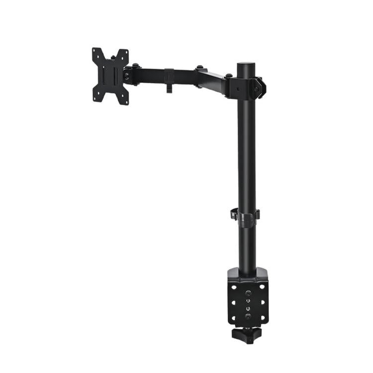 Supporto meccanico girevole a braccio singolo per monitor di computer con morsetto da scrivania, ZX-MT011