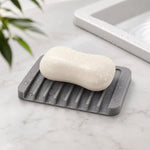 Portasapone in silicone autodrenante, flessibile e infrangibile, ideale per bagno, doccia, vasca da bagno e lavello della cucina.