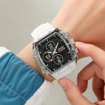 Orologio sportivo multifunzione SKMEI 2602 con doppio display, impermeabile fino a 50 metri, cronografo, display luminoso e design per attività all'aperto.