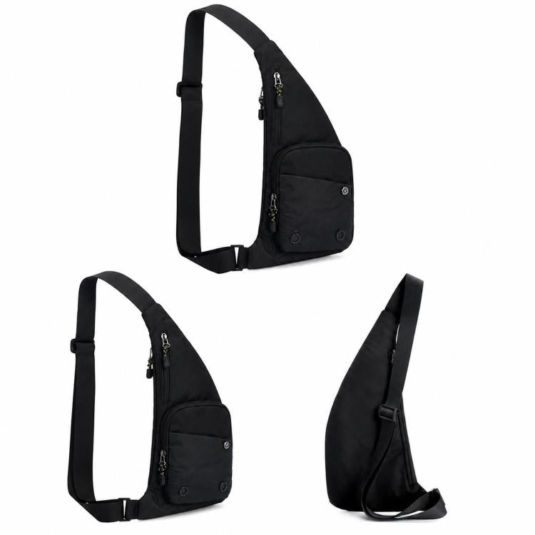 Borsa a tracolla color block impermeabile sportiva casual marsupio