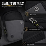 Borsa a tracolla color block impermeabile sportiva casual marsupio