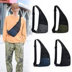 Borsa a tracolla color block impermeabile sportiva casual marsupio