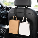 Confezione da 2 ganci per poggiatesta auto, gancio universale per borse da sedile auto, organizer per auto, appendiabiti per sedile posteriore per borse, cappotti, borse della spesa, Car Headrest Hooks