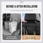 Confezione da 2 ganci per poggiatesta auto, gancio universale per borse da sedile auto, organizer per auto, appendiabiti per sedile posteriore per borse, cappotti, borse della spesa, Car Headrest Hooks