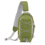 Borsa sportiva a tracolla, leggera, portatile, in nylon impermeabile, ideale per attività all'aperto, borsa a tracolla casual.