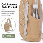 Borsa sportiva a tracolla, leggera, portatile, in nylon impermeabile, ideale per attività all'aperto, borsa a tracolla casual.