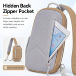 Borsa sportiva a tracolla, leggera, portatile, in nylon impermeabile, ideale per attività all'aperto, borsa a tracolla casual.