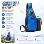 JUNLETU 1028 Borsa a tracolla da viaggio impermeabile in nylon per borraccia da esterno.