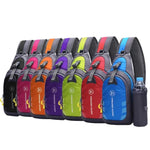 JUNLETU 1028 Borsa a tracolla da viaggio impermeabile in nylon per borraccia da esterno.