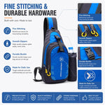 JUNLETU 1028 Borsa a tracolla da viaggio impermeabile in nylon per borraccia da esterno.