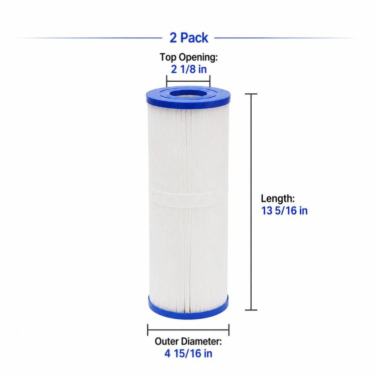 2 cartucce filtro di ricambio per spa, piscina e vasca da bagno TRF-4950 / PRB50-IN / PRB50-IN