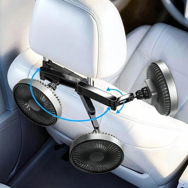 Ventola silenziosa auto a 3 velocità per poggiatesta