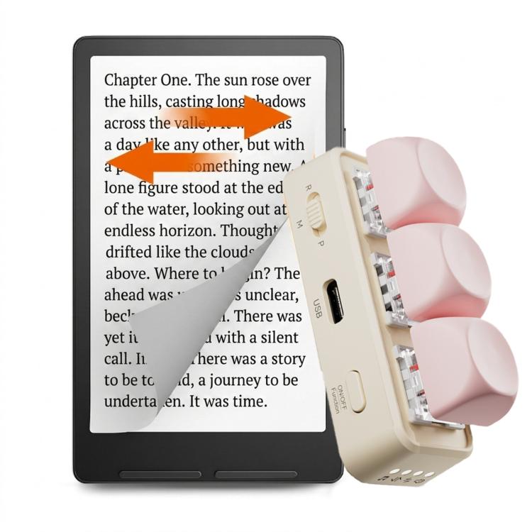 Hanlinyue High Axis E-Book Page Turner Bluetooth Keyboard