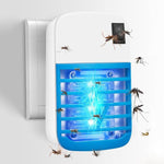 Lampada antizanzare a scossa elettrica ad alta potenza, luce repellente per zanzare a LED a bassa rumorosità, da parete., US Plug