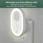 Lampada repellente per zanzare intelligente a ultrasuoni, repellente silenzioso per topi, insetti e scarafaggi., US Plug