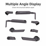 For DJI Mini 5 Pro Drone Arm Shells Repair Parts, Left Front Empty Boom Shell, Right Front Empty Boom Shell, Left Rear Empty Boom Shell, Right Rear Empty Boom Shell, Single Boom Shell Left Front, Single Boom Shell Right Front, Single Boom Shell Left Re...