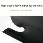 Stitched Edge Integrated Desk Mat & Mouse Pad, Mechanical Keyboard Wrist Rest Desk Pad, Small
