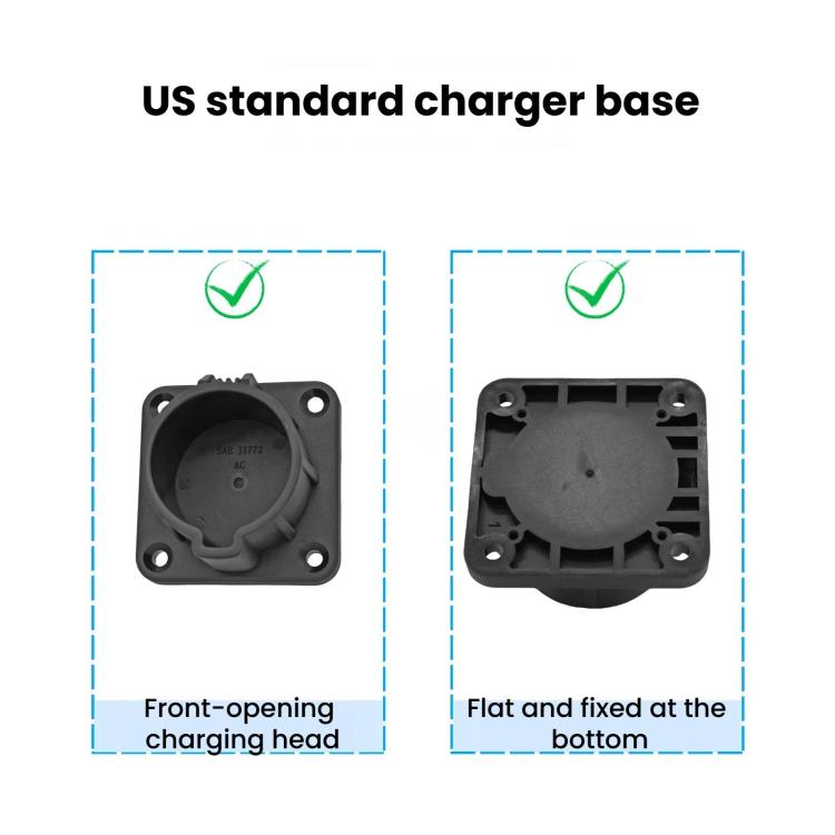 Supporto per caricabatterie veicoli elettrici J1772 USA