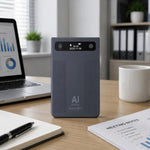 Registratore vocale intelligente T8 con intelligenza artificiale per riunioni in ufficio, registratore audio portatile magnetico, 16GB, 32GB, 64GB